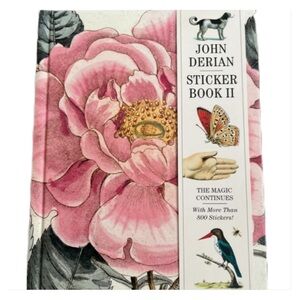 John Derian STICKER BOOK II 2 “The Magic Continues” sticker book! BACK IN STOCK